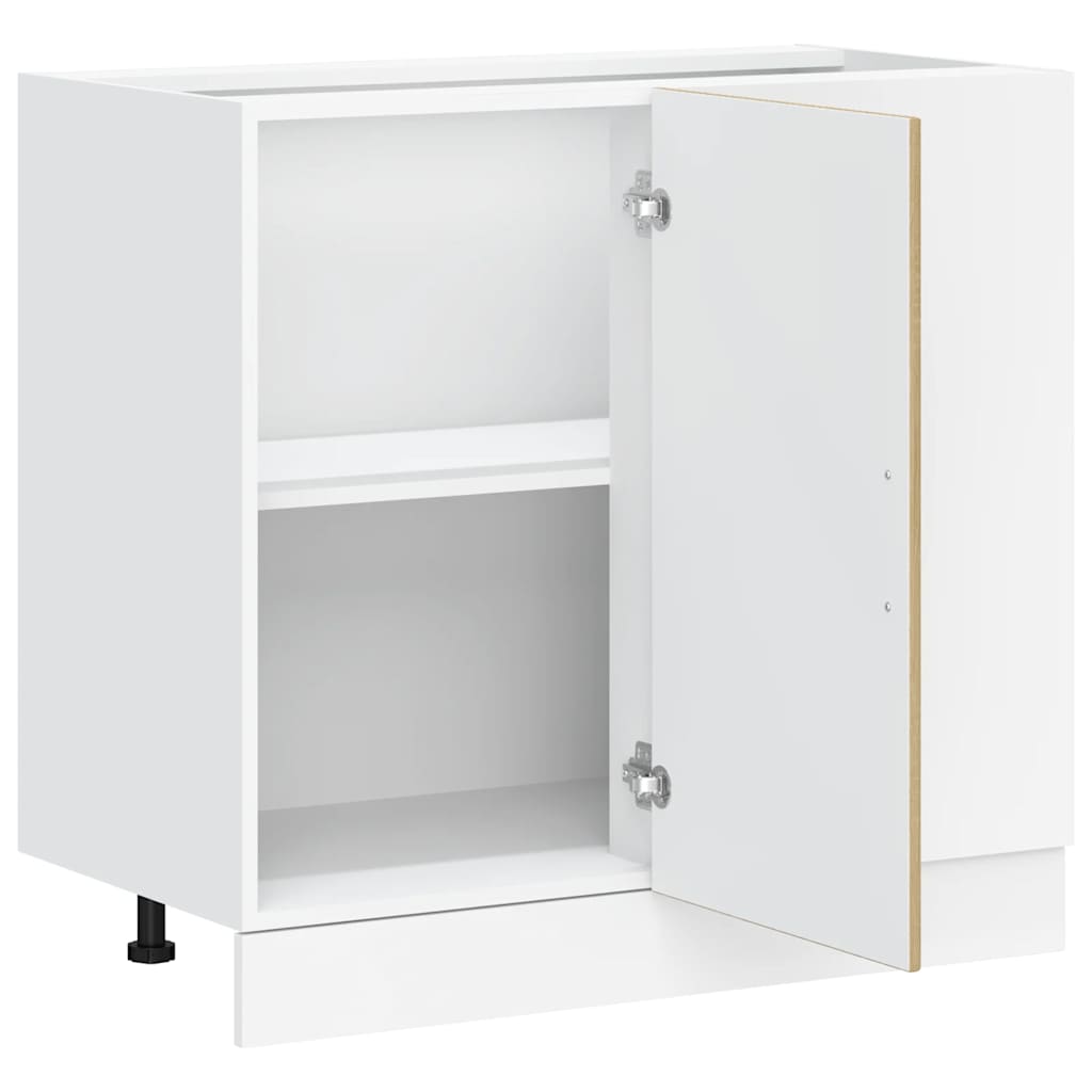 Mobile base da cucina-Base da Cucina Lucca Rovere Sonoma in Legno Multistrato