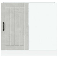 Mobile Base Lavello Lucca Grigio Cemento in Legno Multistrato 854312