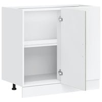 Mobile Base Lavello Lucca Grigio Cemento in Legno Multistrato 854312