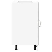 Mobile Base Lavello Lucca Grigio Cemento in Legno Multistrato 854312