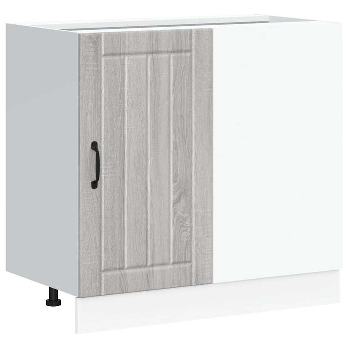 Mobile Base Lavello Lucca Grigio Sonoma in Legno Multistrato 854314