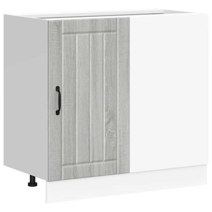 vidaXL Mobile base da cucina Lucca Grigio Sonoma in Legno Multistrato