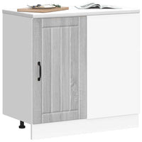 vidaXL Mobile base da cucina Lucca Grigio Sonoma in Legno Multistrato