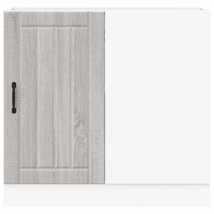 Mobile Base Lavello Lucca Grigio Sonoma in Legno Multistrato 854314