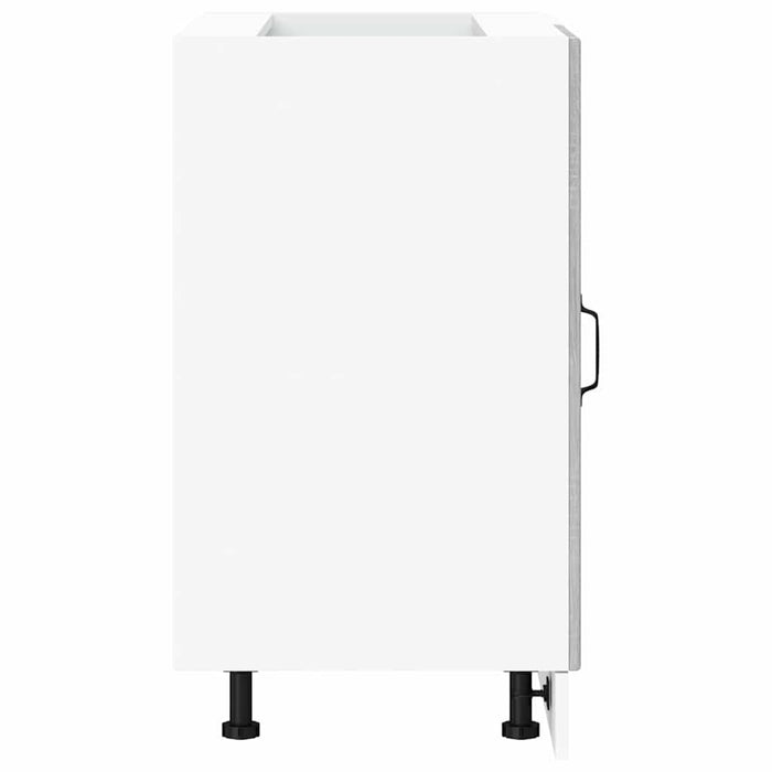 Mobile Base Lavello Lucca Grigio Sonoma in Legno Multistrato 854314