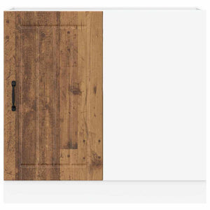 Mobile Base Lavello Lucca Legno Antico in Legno Multistrato 854316