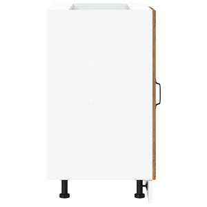 Mobile Base Lavello Lucca Legno Antico in Legno Multistrato 854316