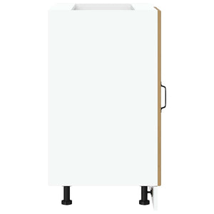 Mobile Base Lavello Lucca Rovere Artigianale Legno Multistrato 854317