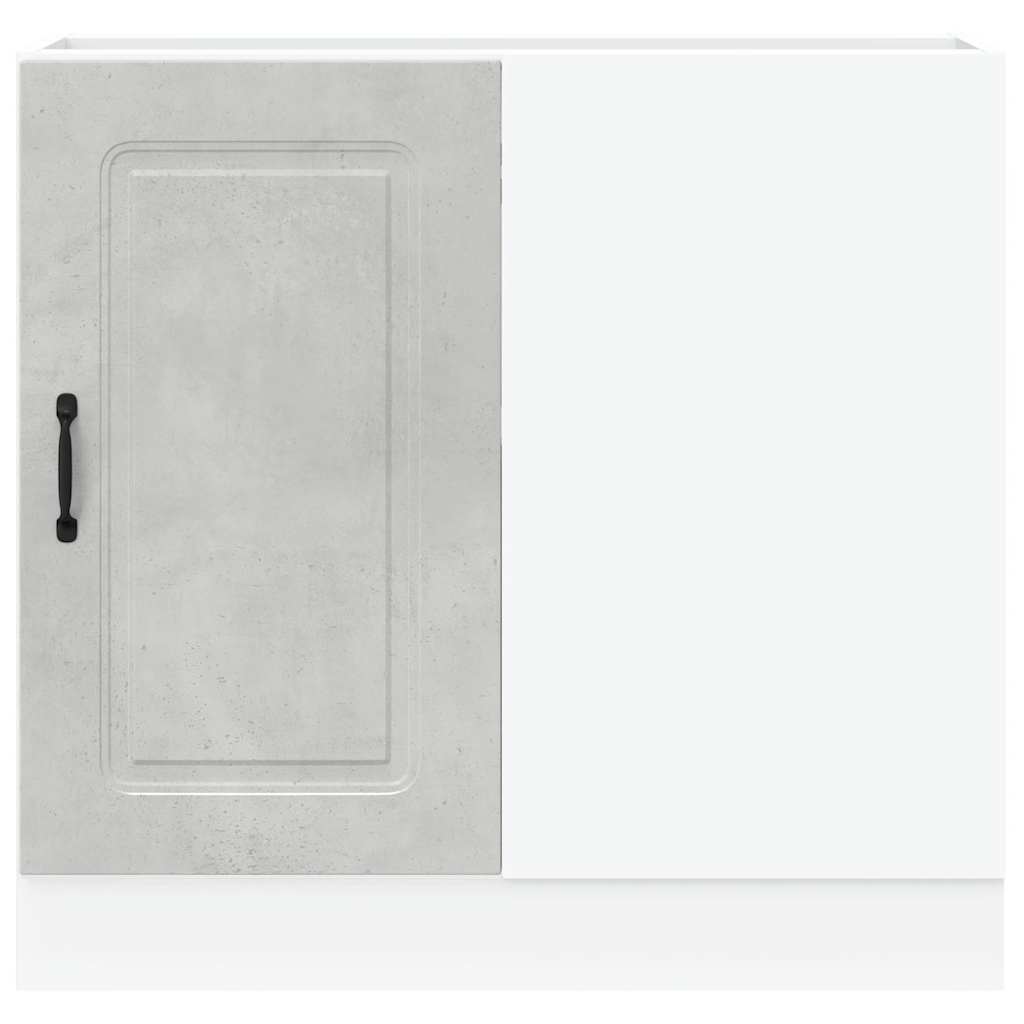 Base da Cucina Kalmar Grigio Cemento in Legno Multistrato 854322