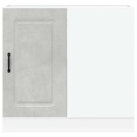 Base da Cucina Kalmar Grigio Cemento in Legno Multistrato 854322