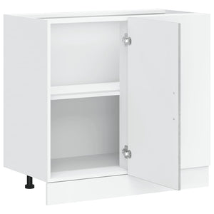 vidaXL Base da Cucina Kalmar Grigio Cemento in Legno Multistrato