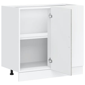 Base da Cucina-Mobile Base da Cucina Kalmar Grigio Cemento in Legno Multistrato 766779