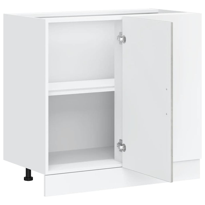 Base da Cucina-Mobile Base da Cucina Kalmar Grigio Cemento in Legno Multistrato 766779