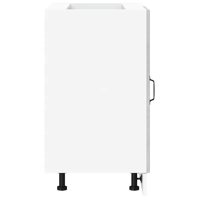 vidaXL Base da Cucina Kalmar Grigio Cemento in Legno Multistrato