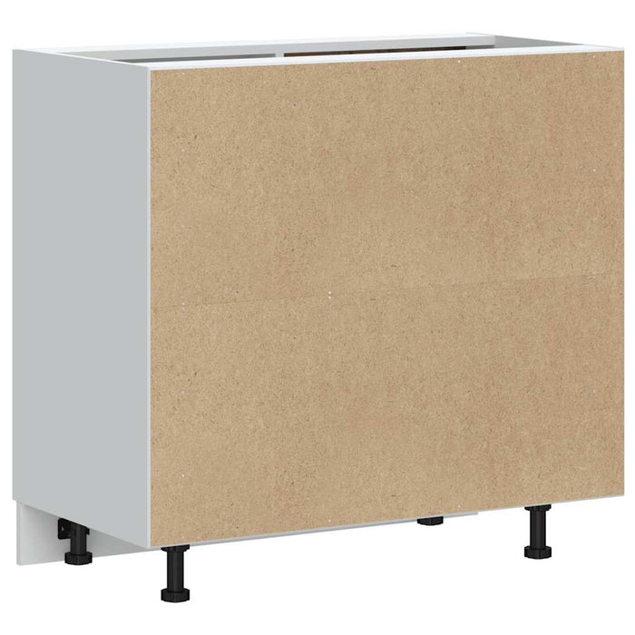 Base da Cucina Kalmar Grigio Cemento in Legno Multistrato 854322