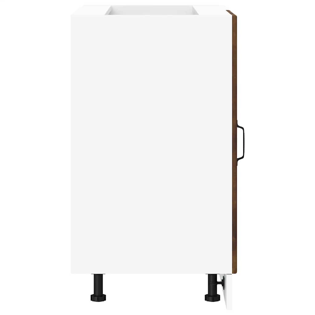 vidaXL Base da Cucina Kalmar Rovere Fumo in Legno Multistrato