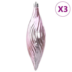 Palline di Natale 98 pz Rosa Ø3/4/6 cm 4100012