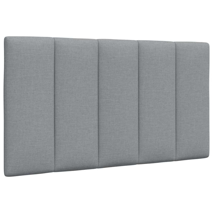 vidaXL Giroletto senza Materasso Grigio Chiaro 90x190 cm Tessuto
