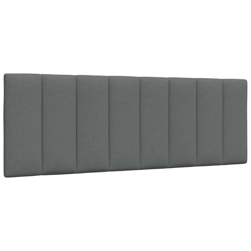 vidaXL Giroletto senza Materasso Grigio Scuro 120x200 cm Tessuto