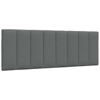 vidaXL Giroletto senza Materasso Grigio Scuro 120x200 cm Tessuto