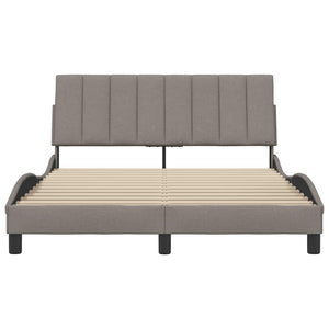 Giroletto senza Materasso Hanko Tortora 120x200 cm Tessuto 3310381