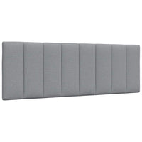 vidaXL Giroletto senza Materasso Grigio Chiaro 140x190 cm Tessuto