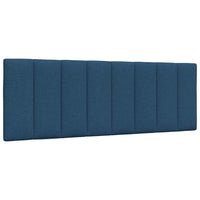 vidaXL Giroletto senza Materasso Blu 140x190 cm in Tessuto