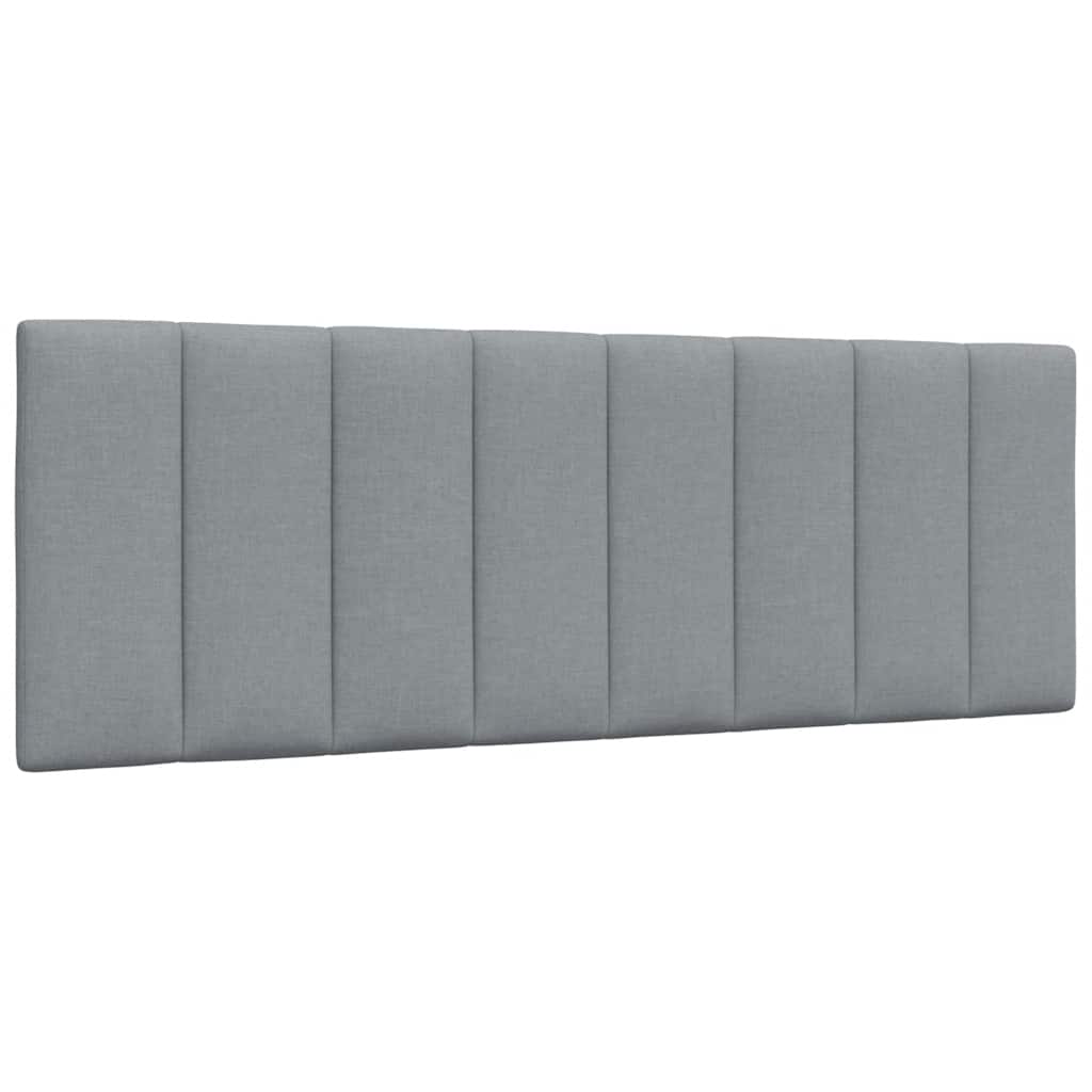 vidaXL Giroletto senza Materasso Grigio Chiaro 140x200 cm Tessuto
