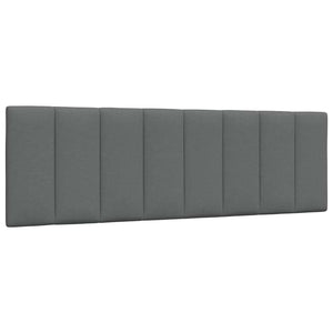vidaXL Giroletto senza Materasso Grigio Scuro 160x200 cm Tessuto