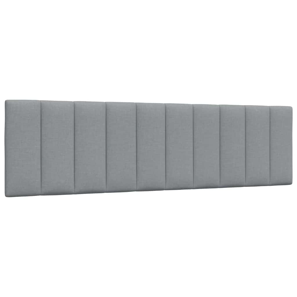 vidaXL Giroletto senza Materasso Grigio Chiaro 180x200 cm Tessuto