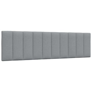 vidaXL Giroletto senza Materasso Grigio Chiaro 180x200 cm Tessuto