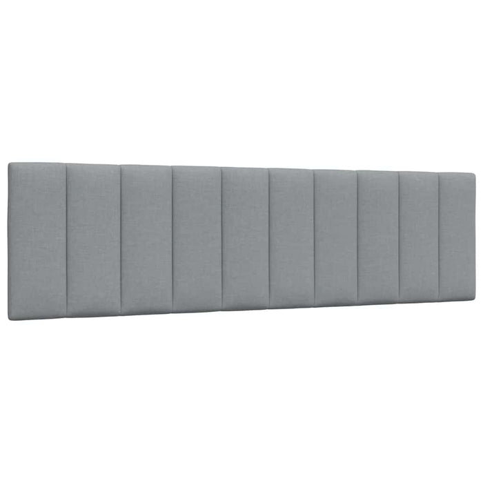 vidaXL Giroletto senza Materasso Grigio Chiaro 180x200 cm Tessuto