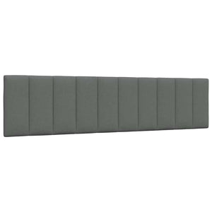 vidaXL Giroletto senza Materasso Grigio Scuro 200x200 cm Tessuto