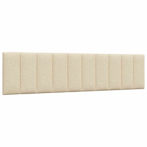 Giroletto senza Materasso-Struttura Letto Hanko Crema 200x200 cm in Tessuto 630332