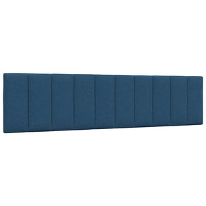vidaXL Giroletto senza Materasso Blu 200x200 cm in Tessuto