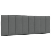 vidaXL Giroletto senza Materasso Grigio Scuro 120x200 cm Tessuto