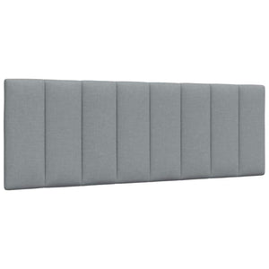 vidaXL Giroletto senza Materasso Grigio Chiaro 140x190 cm Tessuto