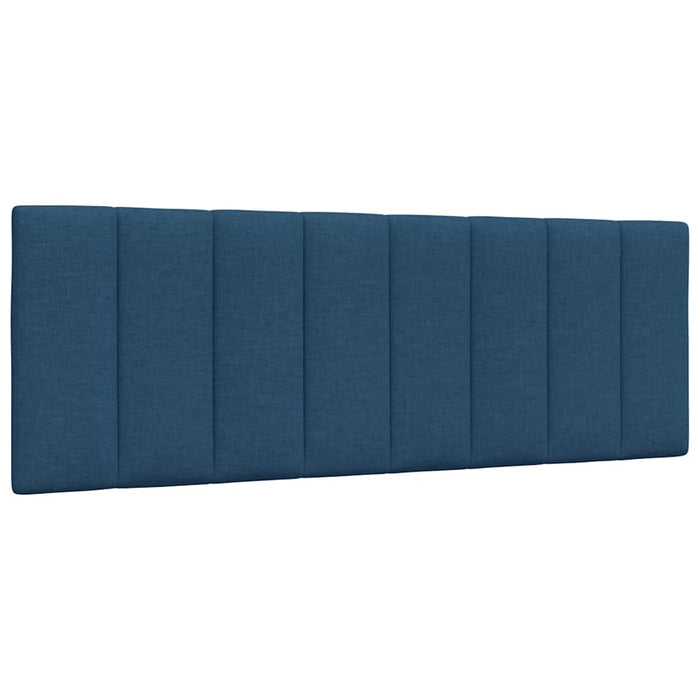 vidaXL Giroletto senza Materasso Blu 140x190 cm in Tessuto