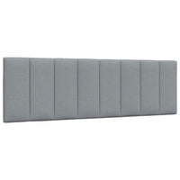 vidaXL Giroletto senza Materasso Grigio Chiaro 160x200 cm Tessuto