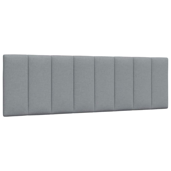 vidaXL Giroletto senza Materasso Grigio Chiaro 160x200 cm Tessuto