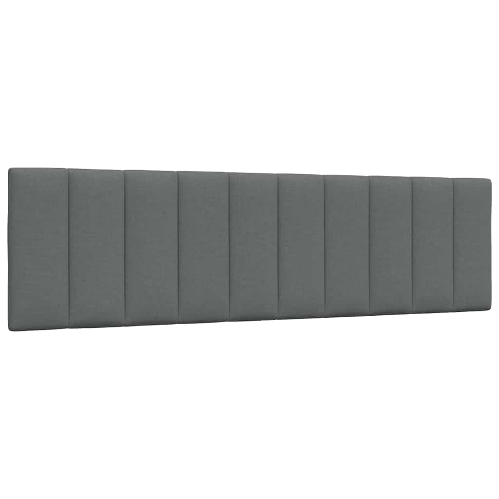 vidaXL Giroletto senza Materasso Grigio Scuro 180x200 cm Tessuto