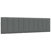vidaXL Giroletto senza Materasso Grigio Scuro 180x200 cm Tessuto