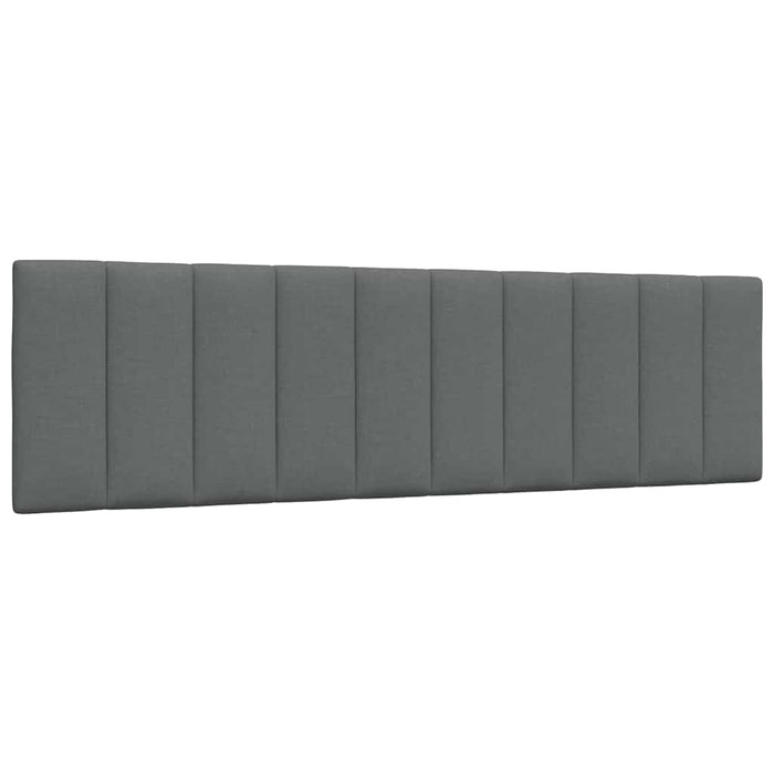 vidaXL Giroletto senza Materasso Grigio Scuro 180x200 cm Tessuto