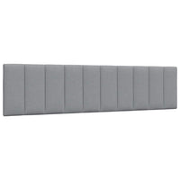 vidaXL Giroletto senza Materasso Grigio Chiaro 200x200 cm Tessuto