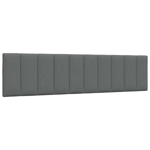 vidaXL Giroletto senza Materasso Grigio Scuro 200x200 cm Tessuto