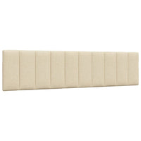 Giroletto senza Materasso-Struttura Letto Hanko Crema 200x200 cm in Tessuto 425980
