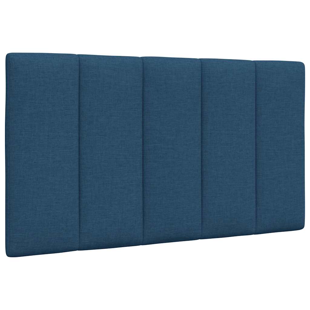 vidaXL Letto con Materasso Blu 80x200 cm in Tessuto