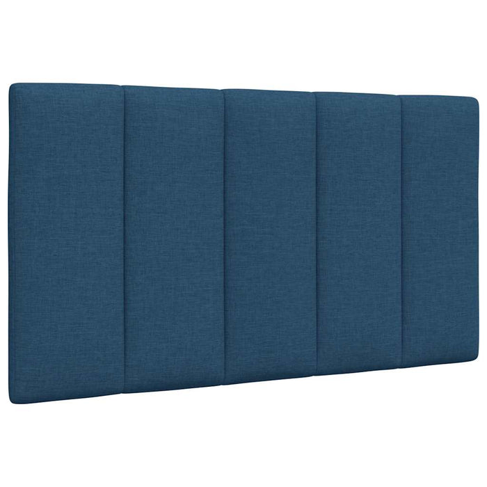 vidaXL Letto con Materasso Blu 90x190 cm in Tessuto