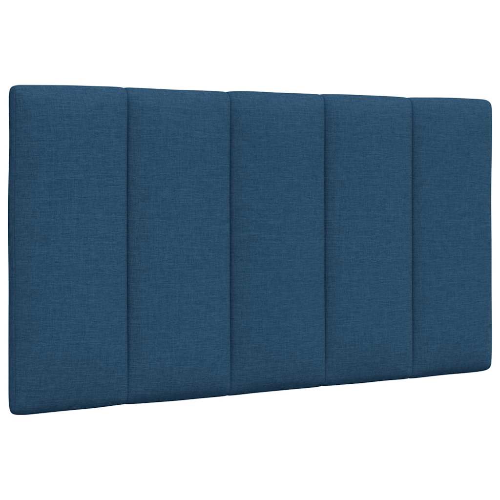 vidaXL Letto con Materasso Blu 90x200 cm in Tessuto