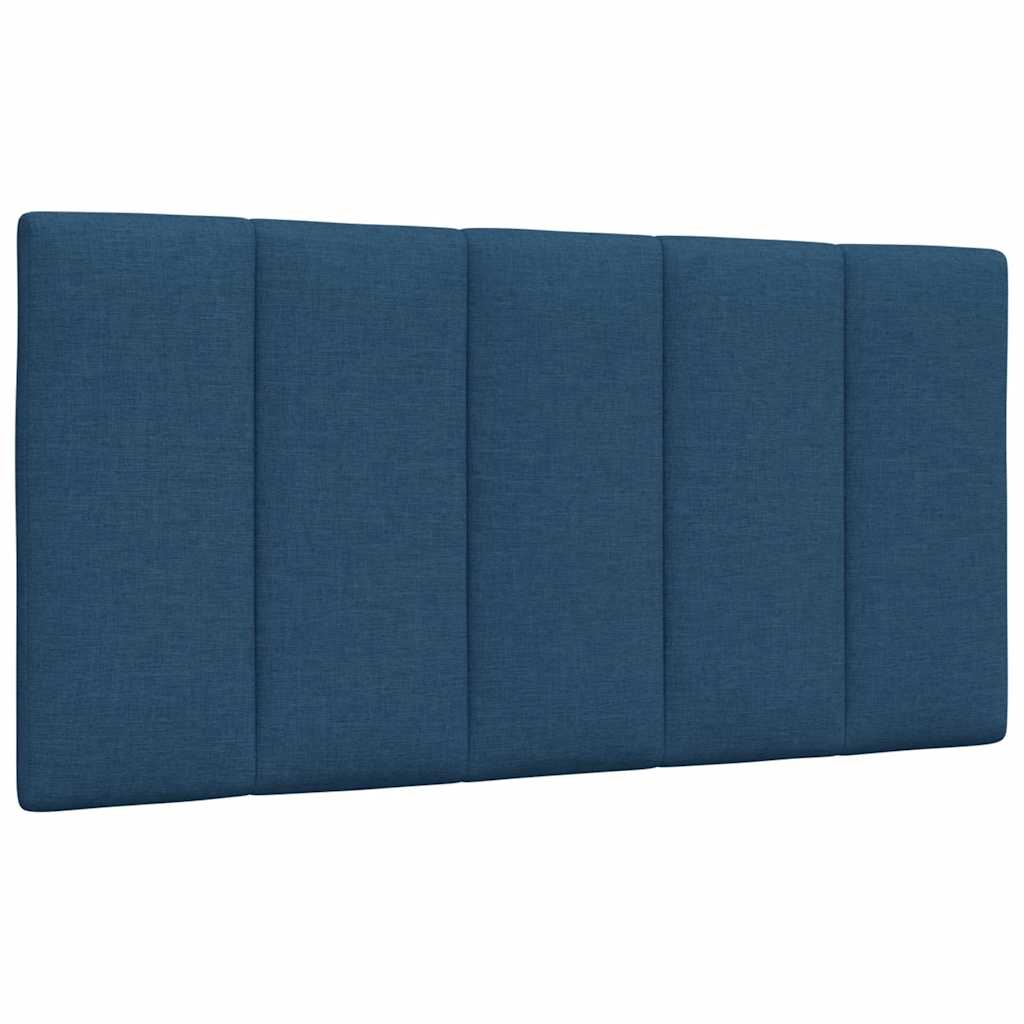 vidaXL Letto con Materasso Blu 100x200 cm in Tessuto